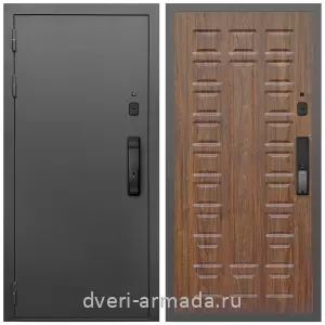 Входные двери Йошкар-Ола, Умная входная смарт-дверь Армада Гарант Kaadas K9/ МДФ 16 мм ФЛ-183 Мореная береза
