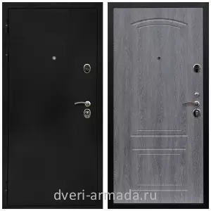 3 контура, Дверь входная Армада Престиж Черная шагрень / МДФ 6 мм ФЛ-138 Дуб Филадельфия графит