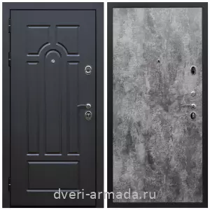 Входные двери 880х2050, Дверь входная Армада Эврика МДФ 10 мм ФЛ-58 / МДФ 6 мм ПЭ Цемент темный
