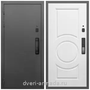 Входные двери 2050 мм, Умная входная смарт-дверь Армада Гарант Kaadas K9/ МДФ 16 мм МС-100 Белый матовый