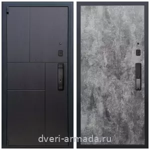 Входные двери 2050 мм, Дверь входная Армада Бастион МДФ 16 мм Kaadas K9 / МДФ 6 мм ПЭ Цемент темный