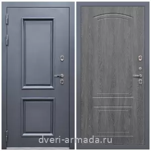 Тамбурные двери, Дверь входная уличная в дом Армада Корса / МДФ 6 мм ФЛ-138 Дуб филадельфия графит