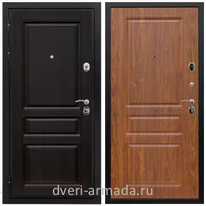 Двери МДФ для квартиры, Дверь входная Армада Премиум-Н МДФ 16 мм ФЛ-243 Венге / МДФ 16 мм ФЛ-243 Мореная береза