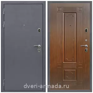 Входные двери модерн, Дверь входная Армада Престиж Strong антик серебро / МДФ 6 мм ФЛ-2 Мореная береза