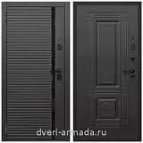 Дверь входная Армада Каскад BLACK / ФЛ-2 Венге