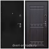 Черные входные двери, Металлическая дверь входная Армада Престиж Черная шагрень / ФЛ-242 Эковенге