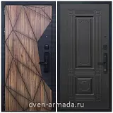 Умная входная смарт-дверь Армада Ламбо Kaadas S500 / ФЛ-2 Дуб белёный
