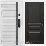 Умная входная смарт-дверь Армада Каскад WHITE МДФ 10 мм Kaadas K9 / ФЛ-243 Венге