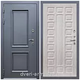 Дверь входная уличная в дом Армада Корса / ФЛ-183 Сандал белый