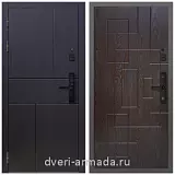 Умная входная смарт-дверь Армада Оникс Kaadas S500 / ФЛ-57 Дуб шоколад