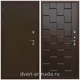Дверь входная уличная в дом Армада Термо Молоток коричневый/ ОЛ-39 Эковенге
