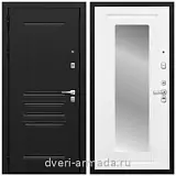 Дверь входная утепленная Армада Экстра ФЛ-243 Черная шагрень / ФЛЗ-120 Ясень белый от изготовителя