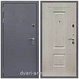 Толстые входные двери, Дверь входная Армада Лондон Антик серебро / ФЛ-2 Дуб беленый