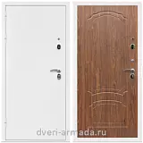 Дверь входная Армада Оптима Белая шагрень / ФЛ-140 Морёная береза