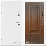 Дверь входная Армада Оптима Белая шагрень / ФЛ-2 Мореная береза