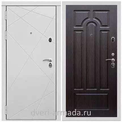 Дверь входная Армада Тесла МДФ 16 мм / МДФ 16 мм ФЛ-58 Венге