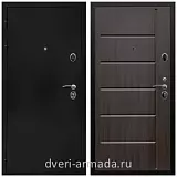 Входные двери черная шагрень, Дверь входная Армада Престиж Черная шагрень / ФЛ-102 Эковенге