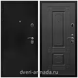Входные двери черная шагрень, Дверь входная Армада Престиж Черная шагрень / ФЛ-2 Венге