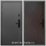 Умная входная смарт-дверь Армада Гарант Kaadas S500/ ФЛ-86 Венге структурный