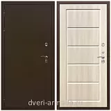 Коричневые входные двери, Металлическая коричневая дверь входная в деревянный дом Армада Термо Молоток коричневый/ ФЛ-39 Венге светлый недорогая с терморазрывом
