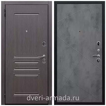 Дверь входная Армада Экстра ФЛ-243 Эковенге / ФЛ-291 Бетон темный