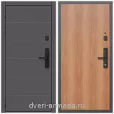 Дверь входная Армада Роуд Kaadas S500 / ПЭ Миланский орех
