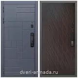 Умная входная смарт-дверь Армада Аккорд Kaadas K9 / ФЛ-86 Венге структурный