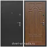 Дверь входная Армада Престиж Черный шелк / ФЛ-58 Мореная береза
