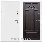 Дверь входная Армада Оптима Белая шагрень / ФЛ-58 Венге
