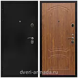 3 контура, Дверь входная Армада Престиж Черная шагрень / ФЛ-140 Морёная берёза