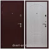 Усиленные двери, Дверь входная стальная Армада Лондон Антик медь / ФЛ-140 Дуб беленый
