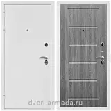 Белые с шумоизоляцией, Дверь входная Армада Престиж Белая шагрень / ФЛ-39 Дуб Филадельфия графит