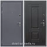 Толстые входные двери, Дверь входная Армада Лондон Антик серебро / ФЛ-2 Венге
