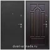 Дверь входная Армада Престиж Черный шелк / ФЛ-58 Венге