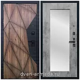 Дверь входная Армада Ламбо МДФ 10 мм / ФЛЗ-Пастораль, Бетон темный