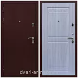 Толстые входные двери, Дверь входная Армада Лондон Антик медь / ФЛ-242 Сандал белый