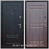 Входные двери венге, Дверь входная Армада Эврика ФЛ-58 / ФЛ-242 Эковенге с отделкой МДФ панелями