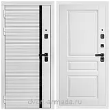 Дверь входная Армада Каскад WHITE / ФЛ-243 Белый матовый 