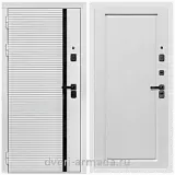 Дверь входная Армада Каскад WHITE МДФ 10 мм / ФЛ-119 Ясень белый