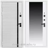 Дверь входная Армада Каскад WHITE МДФ 10 мм / СБ-16 Белый матовый