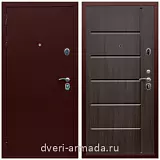Входные двери Экстра, Дверь входная в квартиру Армада Люкс Антик медь / ФЛ-102 Эковенге утепленная с двух сторон уличная