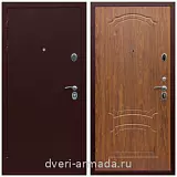 Входные двери Йошкар-Ола, Дверь входная утепленная Армада Люкс Антик медь / ФЛ-140 Мореная береза