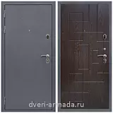 Дверь входная Армада Престиж Антик серебро / ФЛ-57 Дуб шоколад