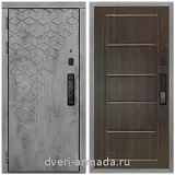 Дверь входная Армада Квадро Kaadas K9 / ФЛ-39 Венге