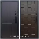 Дверь входная Армада Бастион МДФ 16 мм Kaadas S500 / ОЛ-39 Эковенге