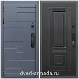 Умная входная смарт-дверь Армада Аккорд МДФ 10 мм Kaadas K9 / ФЛ-2 Венге