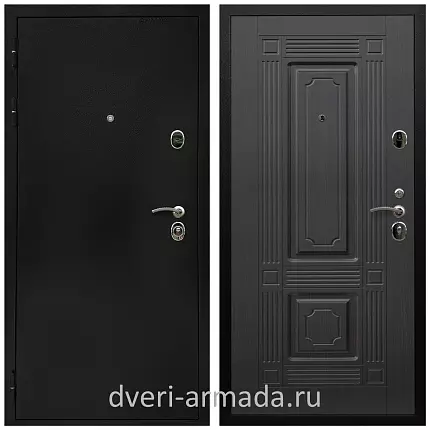 Дверь входная Армада Престиж Черная шагрень / МДФ 16 мм ФЛ-2 Венге