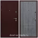 Толстые входные двери, Дверь входная стальная Армада Лондон Антик медь / ФЛ-138 Дуб Филадельфия графит с минеральной ватой