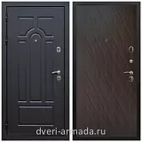 Входные двери венге, Дверь входная Армада Эврика ФЛ-58 / ФЛ-86 Венге структурный