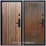 Умная входная смарт-дверь Армада Вектор Kaadas S500 / ФЛ-2 Мореная береза
